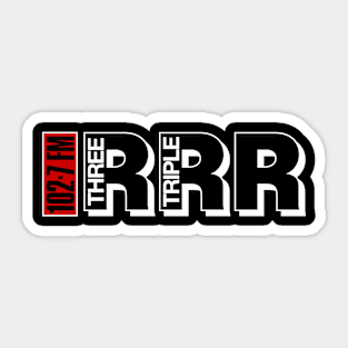 3RRR Radio Melbourne Fanart Sticker